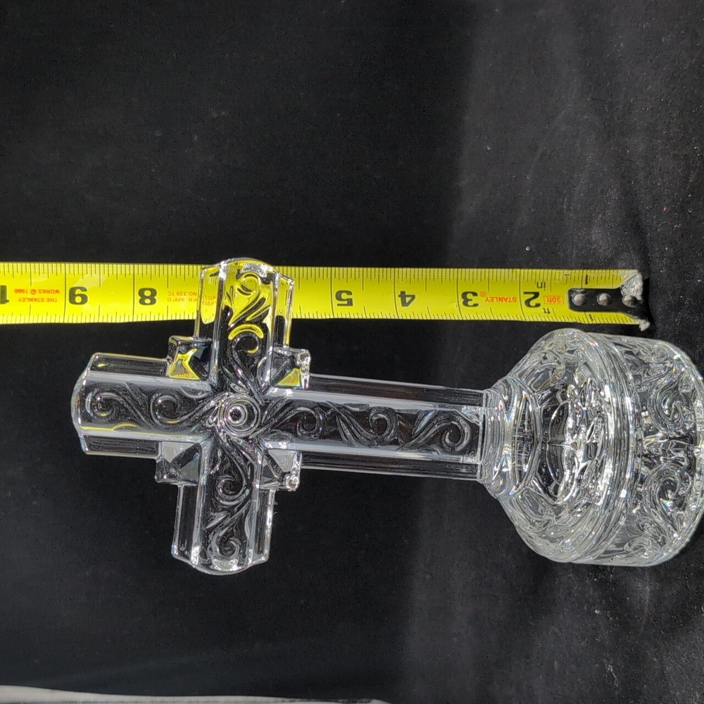 Waterford Crystal Cross Pedestal - Picture 4 of 5
